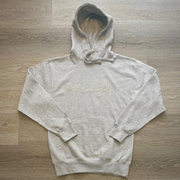 New Script - Grey Hoody - Grey Design