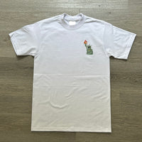 Big Apple - White T-Shirt - Black/Green Design