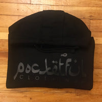 Arabic- Black Hoody - Black Design