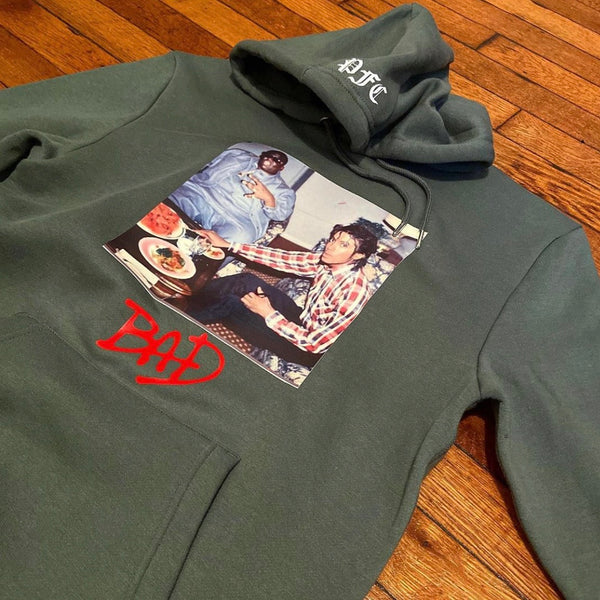 GOAT - Olive Hoody - MJ/BIG - Red Design