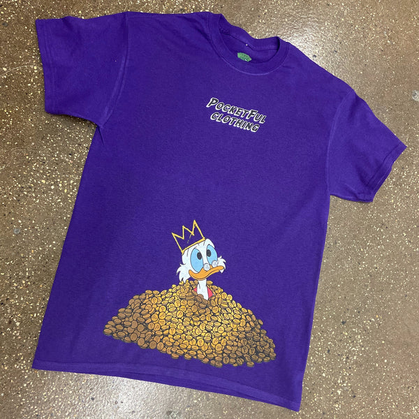 Scrooge - Purple T-Shirt