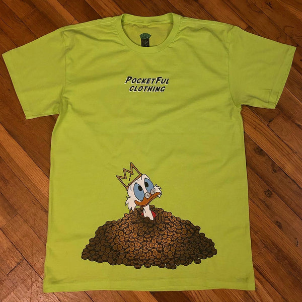 Scrooge - Lime Green T-Shirt