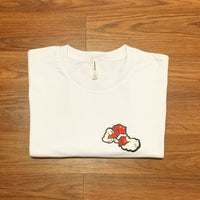 Money Hands - White T-Shirt - Red/ Black/ White Design