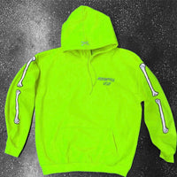 PF Bones - Lime Green Hoody