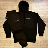 Splash - Black Sweatsuit - Blue/ White Design