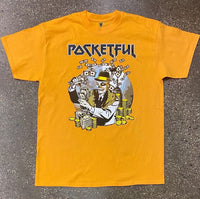 PF Maiden - Mustard T-Shirt - Black Design