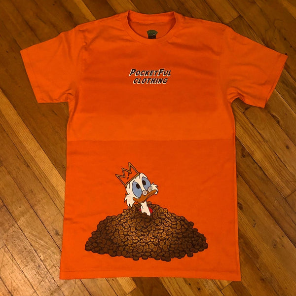 Scrooge - Orange T-Shirt