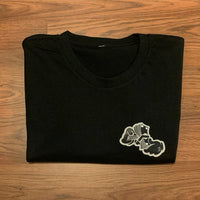 Money Hands - Black T-Shirt - Grey Design