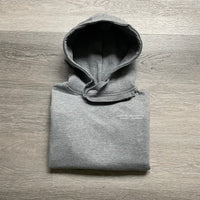 Cash Rules - Grey Hoody - White Design