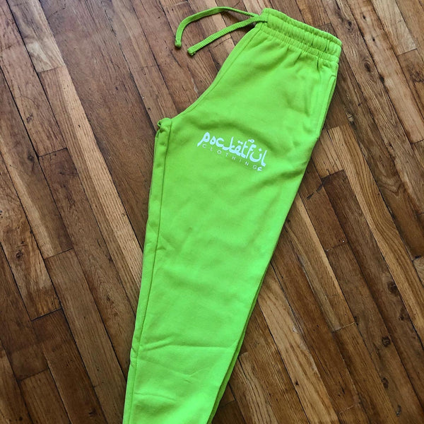 Arabic - Lime Sweats - White Design