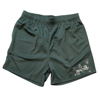 Splash - Black Mesh Shorts - Black/ White Design