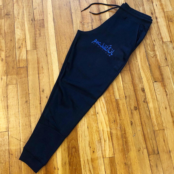 Arabic - Navy Blue Sweats - Royal Blue Design