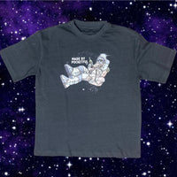 Astro - Vintage Grey T-Shirt - White Design