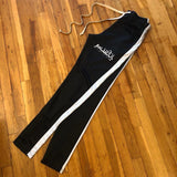 Arabic - Black/ White Track Pants - White Design