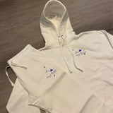 Splash - White Sweatsuit - Blue Design