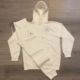 Splash - White Sweatsuit - Blue Design