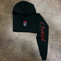 Money Patch - Black Hoody - Red Design