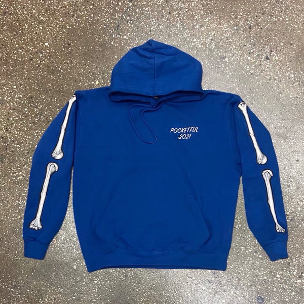 PF Bones - Royal Blue Hoody