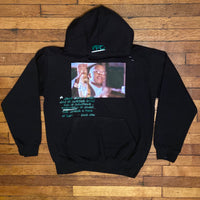 GOAT - Black Hoody - HOV - Green/ White Design