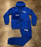 Money Hands - Royal Blue Tech Suit - Royal Blue Design