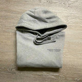 Cash Rules - Grey Hoody - Black Design