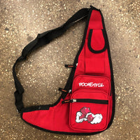 Money Hands - Red Strap Bag - Red/White Design