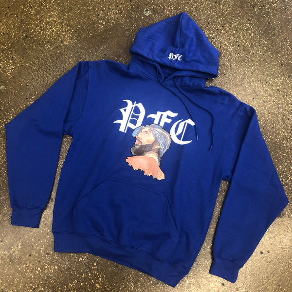 GOAT - Royal Blue Hoody - NIP - White Design