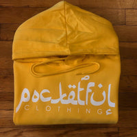 Arabic - Yellow Hoody - White Design